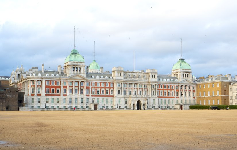 An office building, specifically the Old Admirality Building in London.