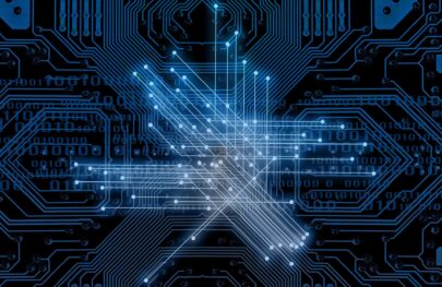 Digital transformation background