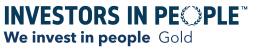 Investors in people - gold logo