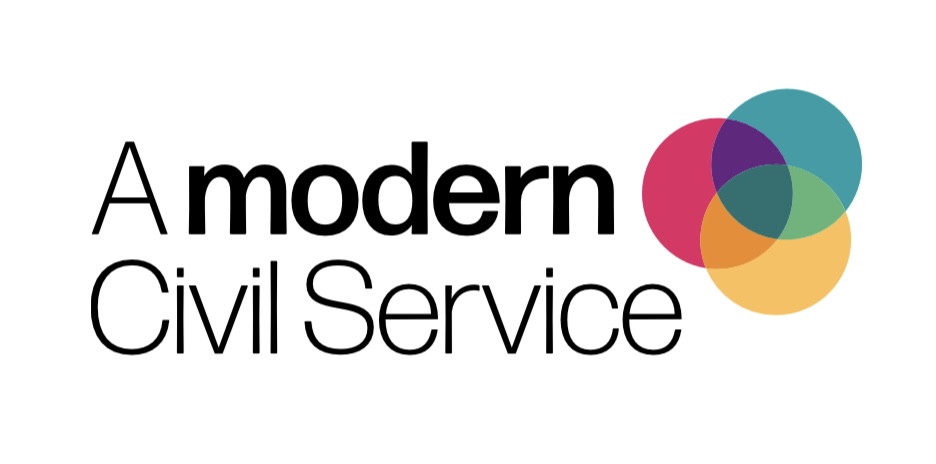The 'A Modern Civil Service' logo