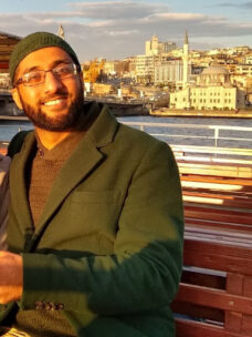 Photo of Mohammed Khizar from the Cabinet Office, he is smiling
