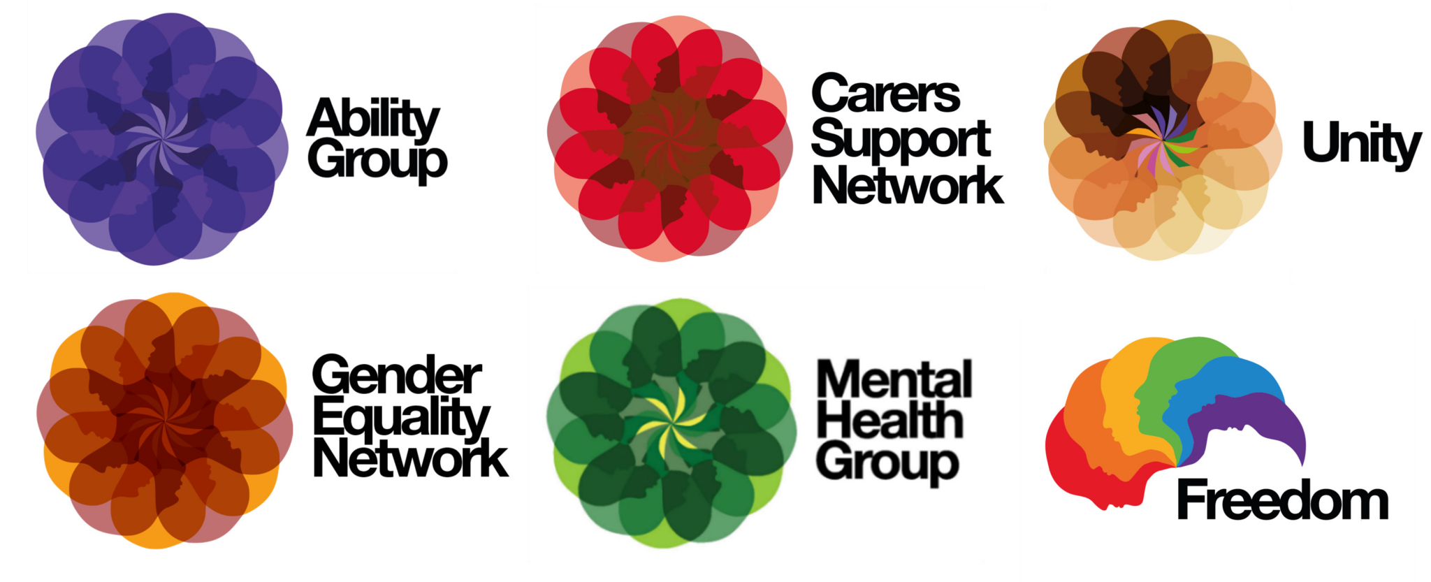 Staff networks include: Ability Group, Carers Support Network, Unity, Gender Equality Network, Mental Health Group, Freedom.