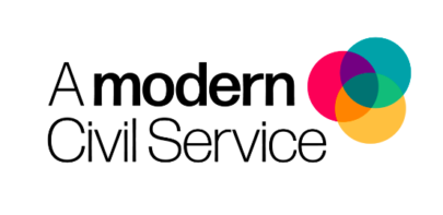 a modern civil service logo