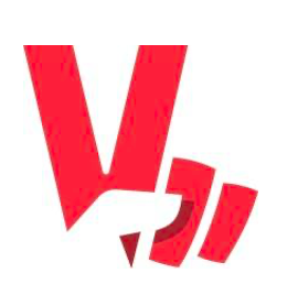 VERCIDA logo - a stylized hand giving the peace sign