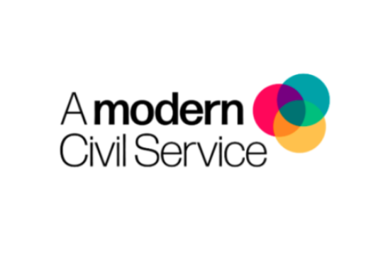 Decorative image: the logo of 'A Modern Civil Service' initiative