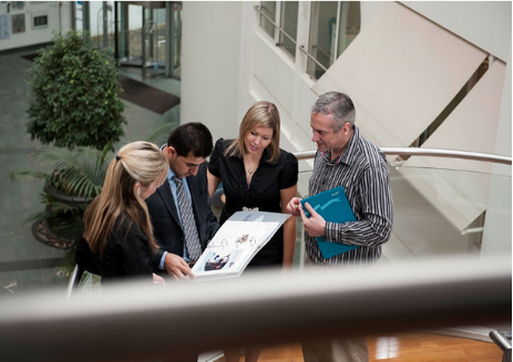MoD - colleagues working together
