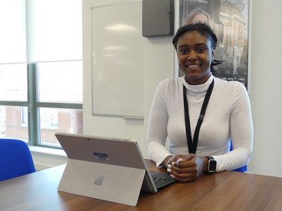 A Portrait of Candice Mcleod at DfE