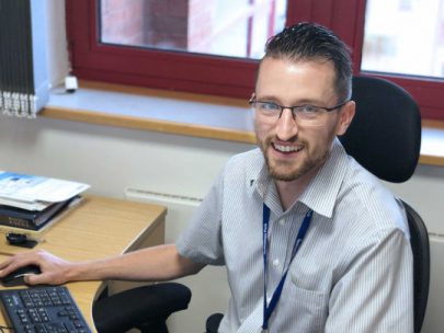 A Portrait of Chris Mccabe at the Vehicle Certification Agency