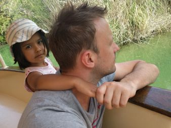 Jamie Turner With Daughter