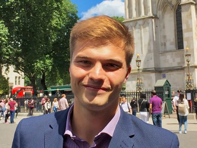 A Portrait of Leo Cotterell in Westminster