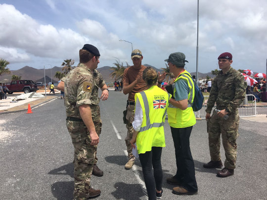 Foreign and Commonwealth Office Rapid Deployment in Team St Maarten