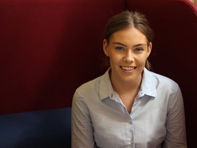 A Portrait of Sophie Fey a Government Communications Apprentice