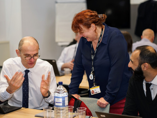 Three Team Members At The Land Registry