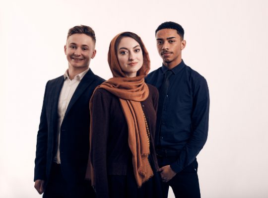 Three Trainee Apprentices