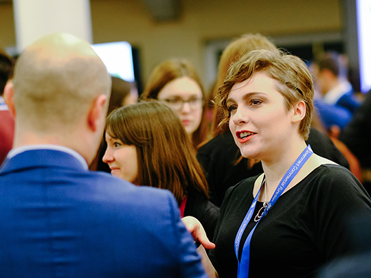 Team Members from the Government Commercial Function in conversation