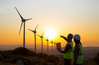 Windmills In Row